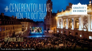 Cenerentola live opéra Lille