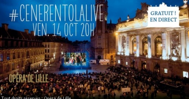 Cenerentola live opéra Lille