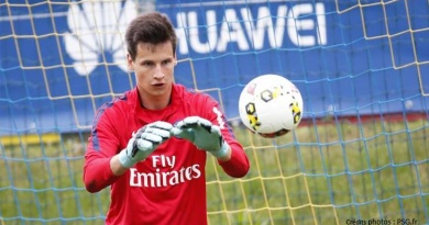Remy Descamps, gardien de l'équipe réserve du PSG
