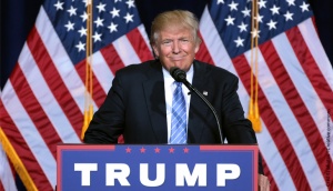 Donald Trump lors d'un meeting