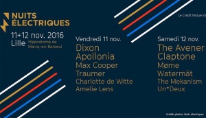 Nuits electriques festival electro musique lille avener mome watermat