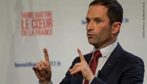 hamon primaire gauche élections hollande valls aubry macron