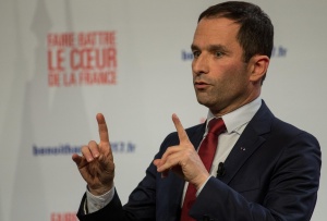 hamon primaire gauche élections hollande valls aubry macron