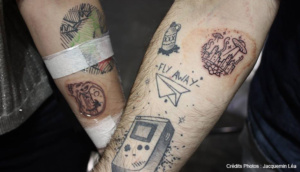 Lille Tattoo Convention 2018 tatouage couple salon janvier grand palais