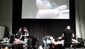 Lille Tattoo Convention 2018 tatouage couple salon janvier grand palais
