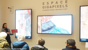 giga pixel PBA musée beaux arts exposition numérique digital ecran