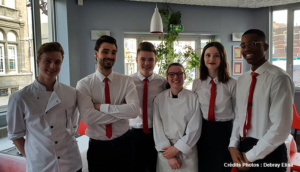 étudiants cuisine chef restauration